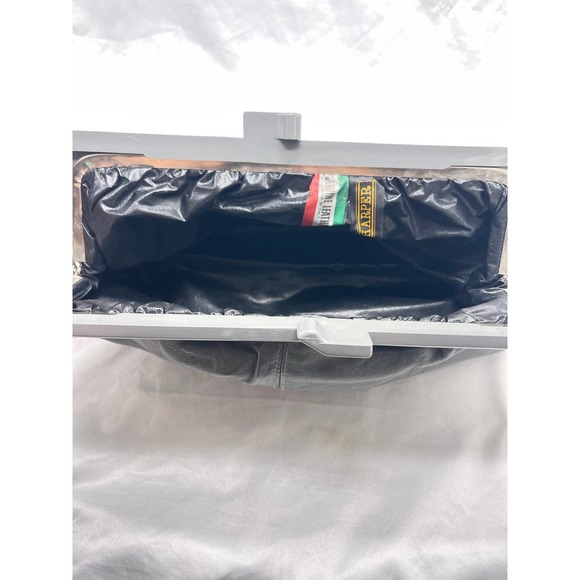 VTG Italian leather Joan Harper clutch/bag - Picture 8 of 12